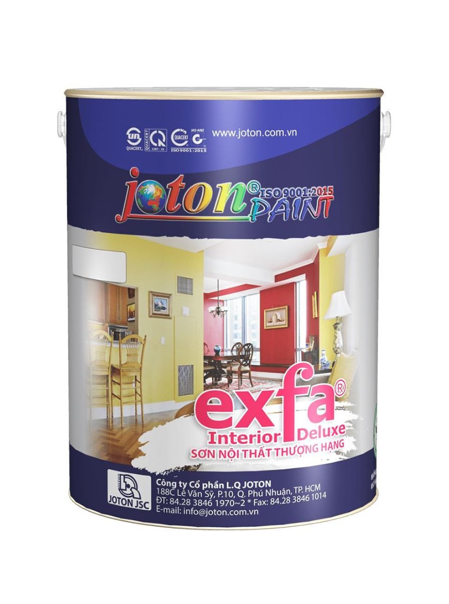 Sơn nội thất JOTON®EXFA-Bóng-Hương hoa (5L)